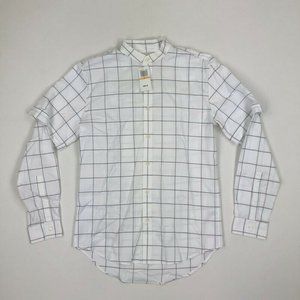 Public School New York Mens Button Shirt Banded